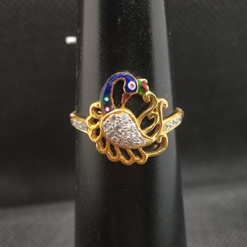 more design gold ring by S.P. Jewellers