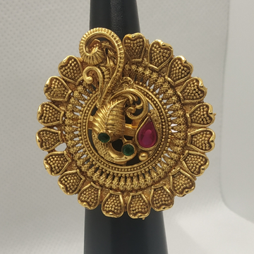 22K Gold Antique Ring by S.P. Jewellers