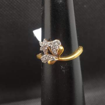 Star diamond gold ring by S.P. Jewellers