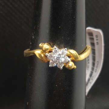 gold diamond ring by S.P. Jewellers