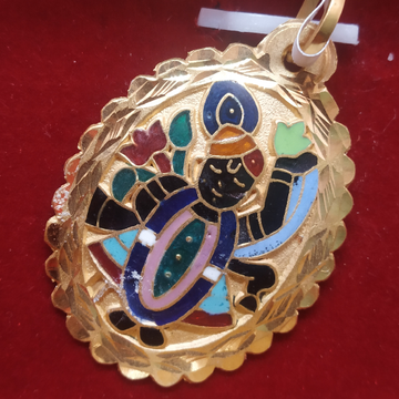 shree nath ji Pendant by S.P. Jewellers