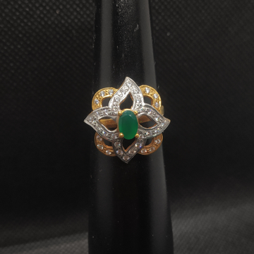 green Women ring by S.P. Jewellers