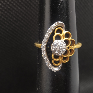 gold diamond ring by S.P. Jewellers