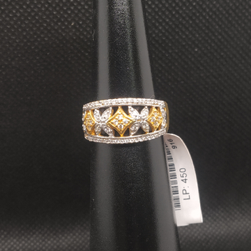 gold diamond ring by S.P. Jewellers