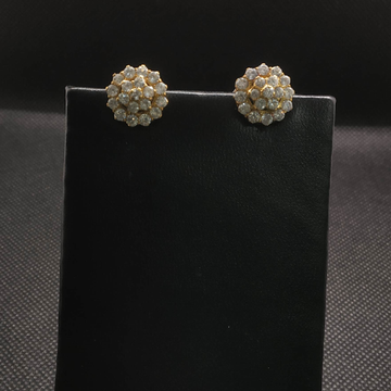 diamond earrings gold by S.P. Jewellers