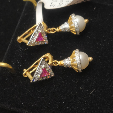 pink stone Bali by S.P. Jewellers