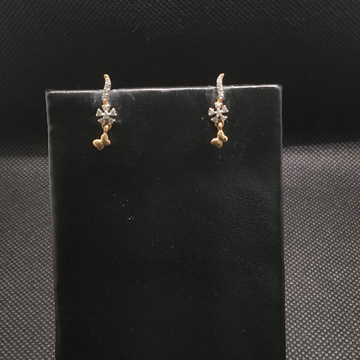 diamond earrings gold by S.P. Jewellers