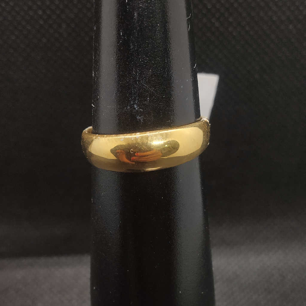 plane gold ring