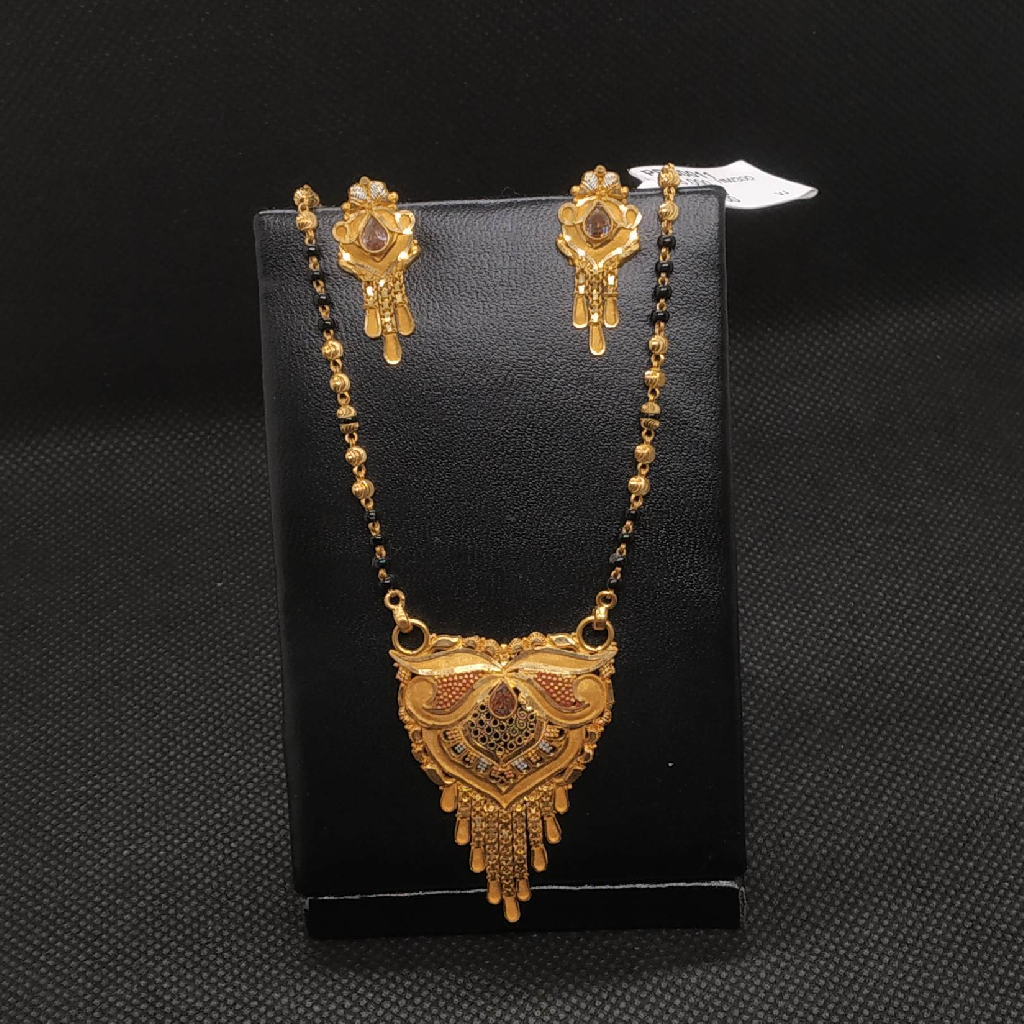 Gold big mangalsutra