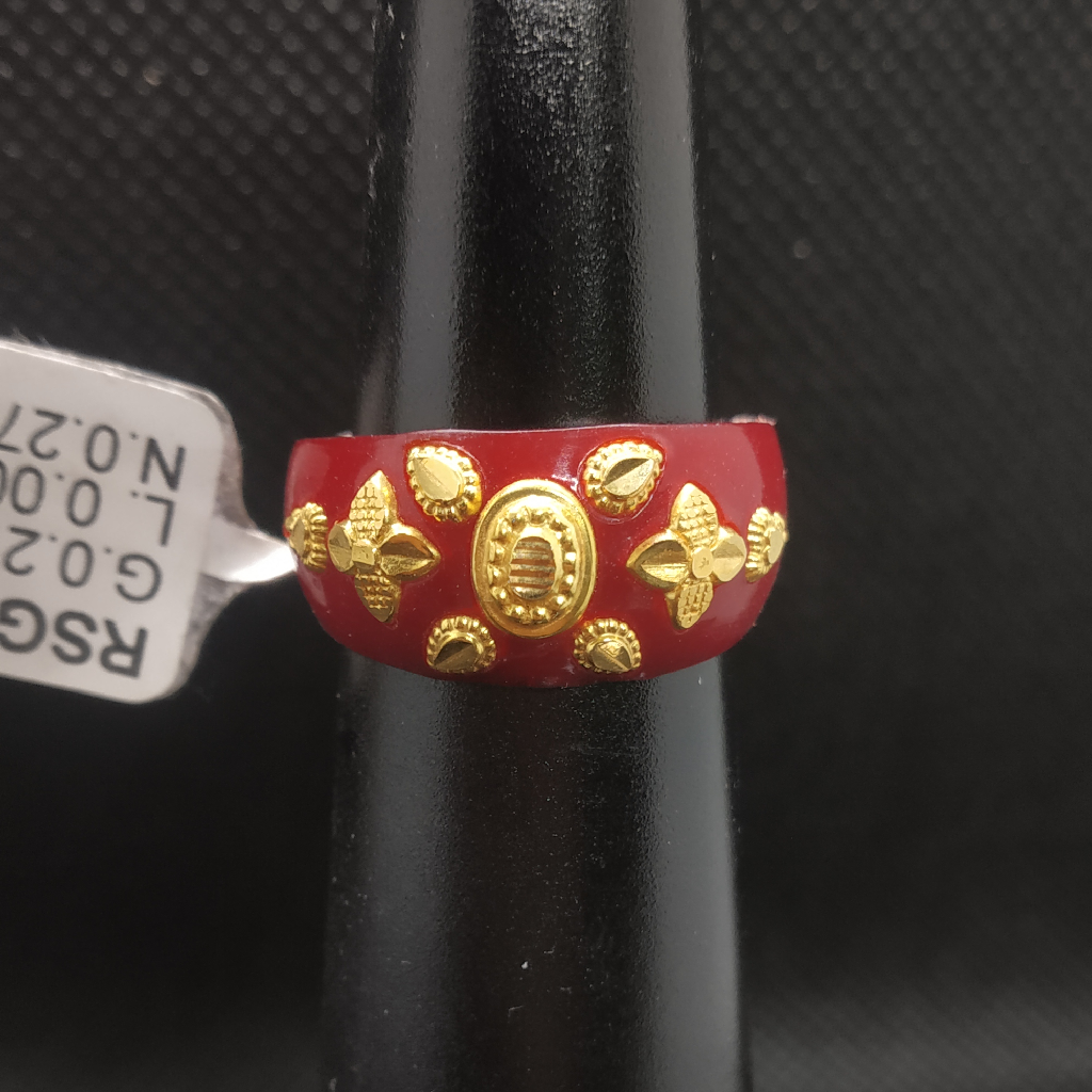 RAS gold ring