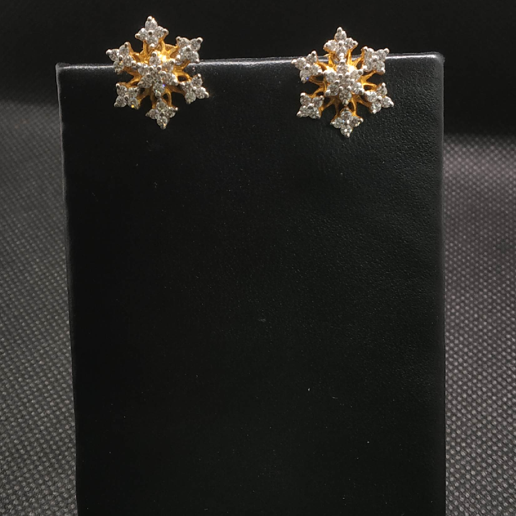 diamond earrings gold