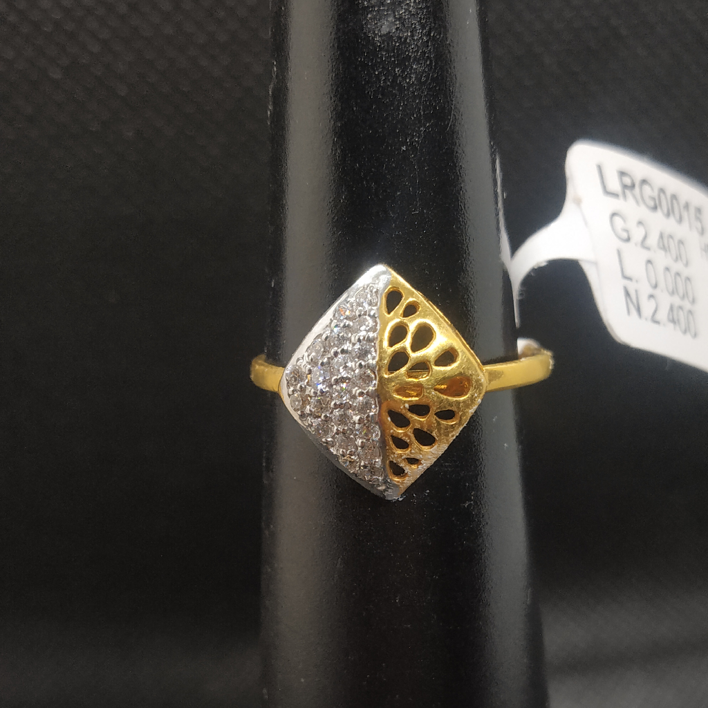 gold diamond ring