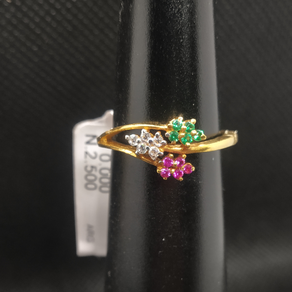 colour diamond ring