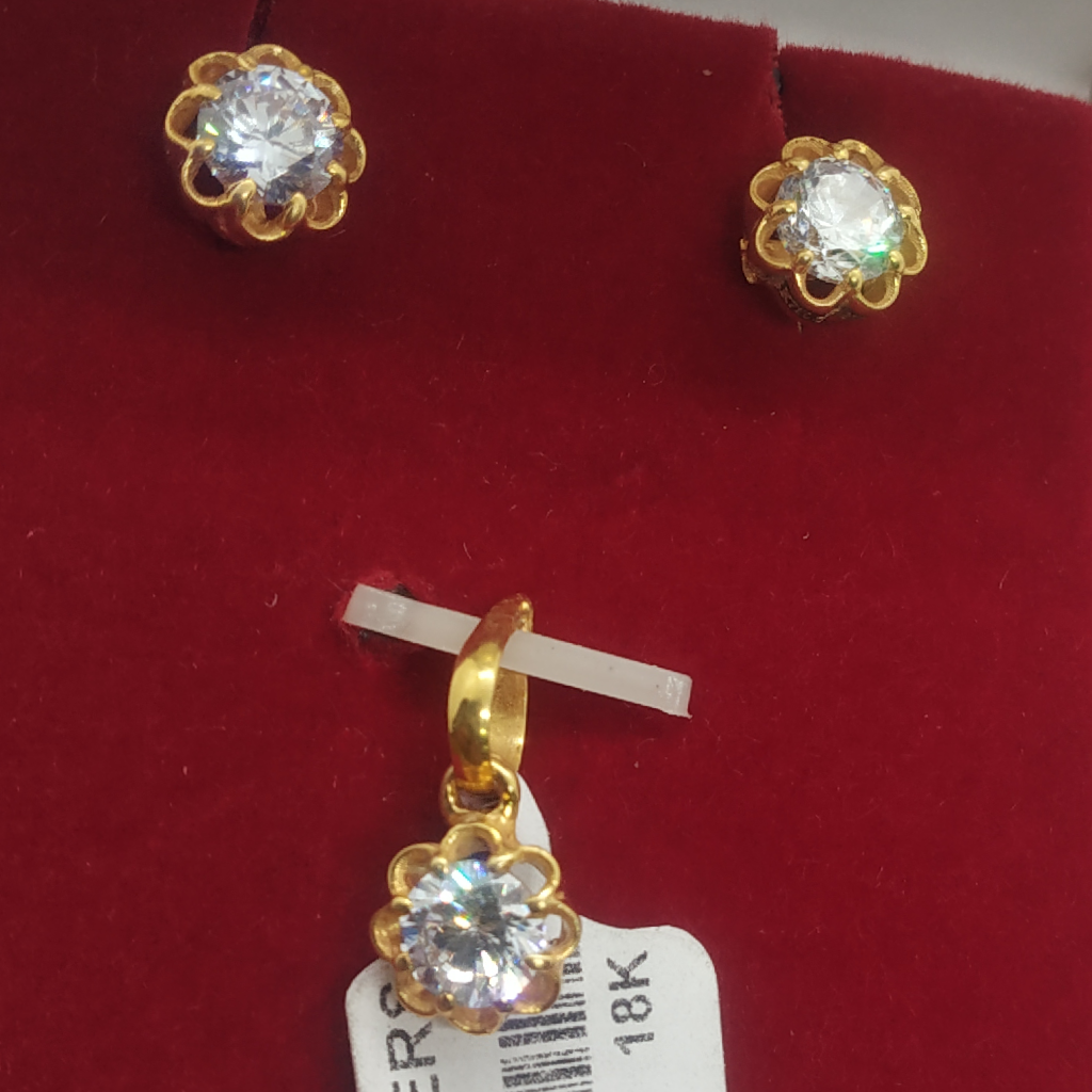 diamond Pendant set