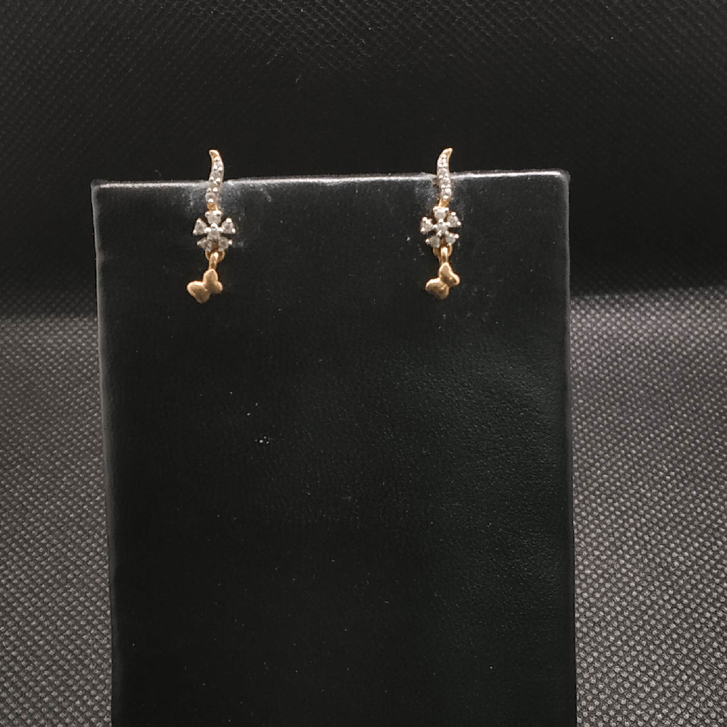 diamond earrings gold